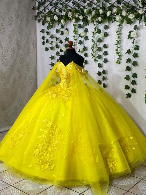 Cinderella Yellow Dress