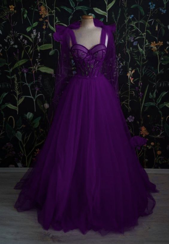 Dark Purple Prom Dresses