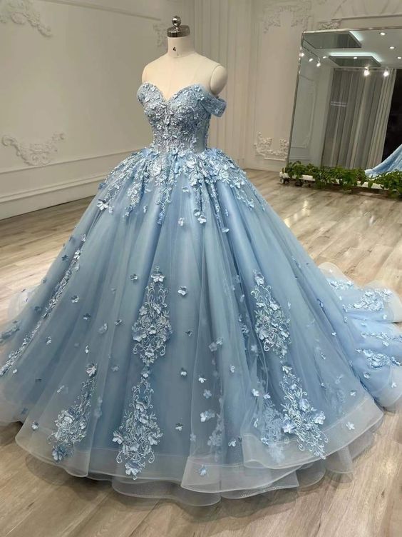 Blue Sweet Sixteen Dresses