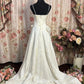 Spaghetti Straps Long Elegant Wedding Dresses Princess Bridal Gown       fg7346