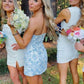 Homecoming Dresses Short Prom Dress Cocktail Dresses Strapless Short Homecoming Dresses      fg3737