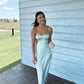 Light Blue Prom Dress Long Evening Dress       fg4136