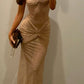 Glitter Sweetheart Mermaid Long Prom Dresses Long Evening Gown          fg7141