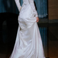 A line White Evening Dresses For Girls, Fashion Formal Gown      fg6226