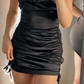 Spaghetti Straps Simple Cheap Short Homecoming Dresses       fg6215