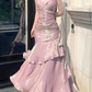 Chic Green Straps Sweetheart Long Formal Dress, Green Prom Dress Evening Dress       fg6521