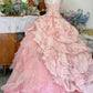 Pink A Line Princess Quinceanera Dress Ball Gown Sweet 16 Dresses   fg7178