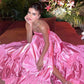 Pink Prom Dress Women Sexy Dresses Elegant Party Dress     fg1968