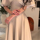 Elegant A line Prom Dress,Ivory Evening Dress Formal Prom Gown     fg7282