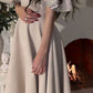 Elegant A line Prom Dress,Ivory Evening Dress Formal Prom Gown     fg7282