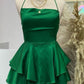 Green Short Homecoming Dress Birthday Party Gown    fg6902