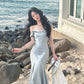 Vintage Elegant Satin Strap Midi Dress Women Summer Casual Party Dress      fg5846