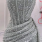 Pink Strapless Sequins Party Dress Mini Homecoming Dress Birthday Outfits     fg6892