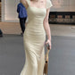 Elegant Summer New Fashion Evening Party Vintage Midi Dresses Bodycon Prom Dress       fg5847