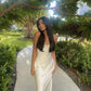 Sexy Mermaid Spaghetti Straps White Long Prom Dress       fg5660