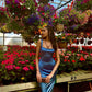 Blue Sleeveless Party Dress, Long Formal Dress       fg5597