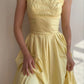 Elegant Yellow Women's Prom Dress Fashion Outfit Dress      fg5608