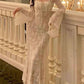 Women's A-line Lace Long Simple Dress, Sexy Elegant Vintage Evening Dress      fg6057