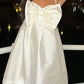 White Homecoming Dress Short Party Dress   fg5710