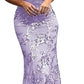 V Neck Mermaid Prom Dresses Long Glitter Sequin Sexy Backless Prom Evening Gowns      fg4667