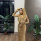 Charming gold prom dress Sheath Prom Dress Evening Dress       fg5202