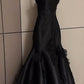 Elegant Black Spaghetti Straps Prom Dress Party Dress       fg5366