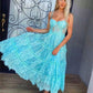 A-Line Stunning Lace Formal Prom Dresses     fg4720