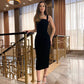 Sexy Black Evening Dresses Prom Party Gowns       fg4791