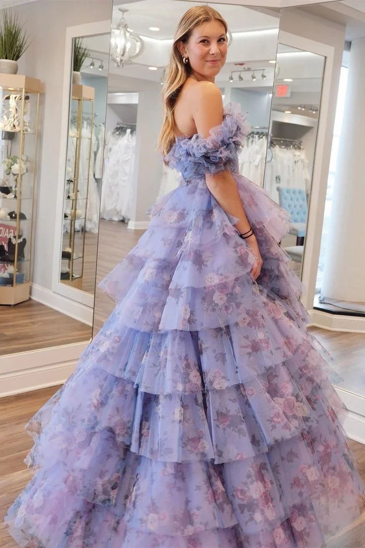 Flutter sleeve hotsell prom dress