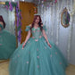 Quinceanera Dress with 3D Butterfly Sleeveless Ball Gown      fg5537