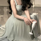 Elegant Sleeveless Female A-line Dress Summer Ladies Women Evening Dress  fg3976