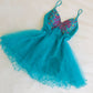 Dreamy A-line V Neck Tulle Homecoming Dress     fg4317