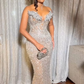 Mermaid Long Prom Dress Elegant Evening Party Dress    fg7312