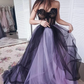 Light Purple Sweetheart Tulle Long Party Dress, Light Purple Prom Dress        fg5046