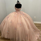 A-line Off The Shoulder Tulle Prom Dress Party Dress Formal Occasion Ball Gowns      fg5243