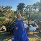 Stunning Royal Blue A-line Prom Dress,Princess Dress       fg6827