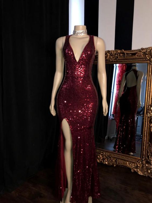 Burgundy Prom Dresses – formalgowns