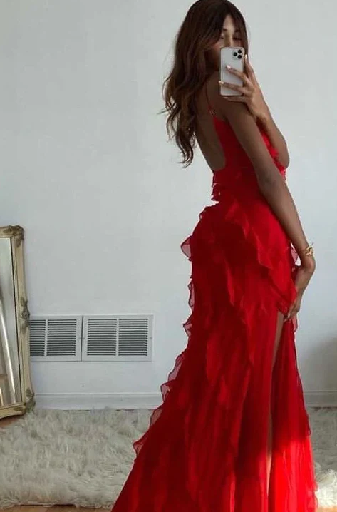 Red Banquet Dress